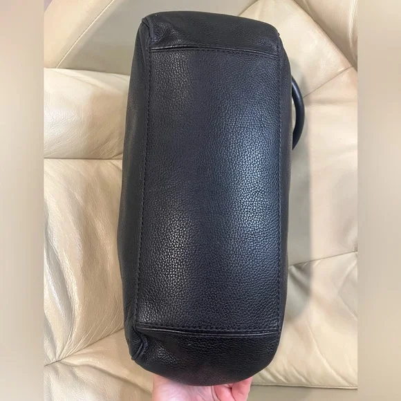 Kate Spade INSIDE PROJECT Grant Park Shelby Black Pebbled Leather Shoulder Bag - Picture 10 of 16